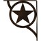 Ekena Millwork Austin Wrought Iron Bracket, (Single center brace), Antiqued Bronze 1 1/2"W x 12"D x 15"H BKTM01X12X15SAUABZ - alternate 3